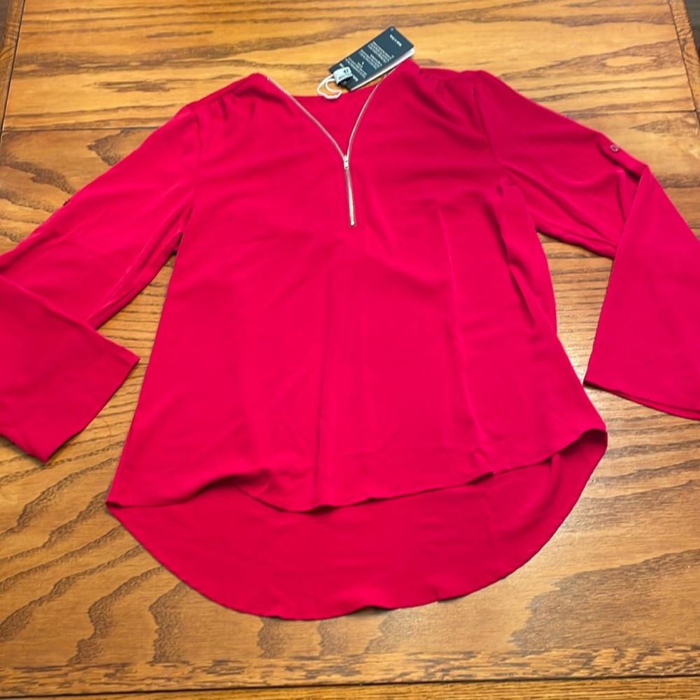 Zipper blouse - Picture 1 of 3
